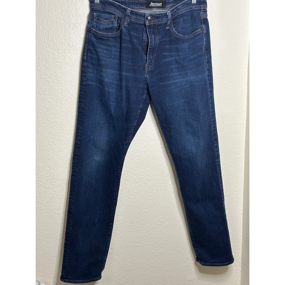Revtown Automatic Joe Rogan Decade Denim Men's W35 L34 Relaxed Fit Jean Casual
